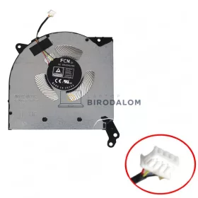   Lenovo Legion 5-15ACH6H 82JU, Legion 5-15ACH6G 82NW, R7000, Y7000, Y7000P CPU hűtőventilátor (4 pin)