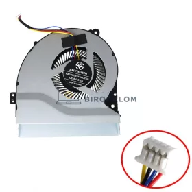   Asus A550JD A550JX A550VQ K550JD K550JF X550JD X550JF X550JX X550VQ X550JK CPU hűtőventilátor (4 pin)