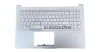 Asus Vivobook X513E, X513EA, X513EP, S513E, S513EA, F513E, F513EA, K513E, M513U gyári billentyűzet (HU kiosztás, háttérvilágítással), ezüst (esztétika hibás)