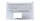 Asus Vivobook X513E, X513EA, X513EP, S513E, S513EA, F513E, F513EA, K513E, M513U gyári billentyűzet (HU kiosztás, háttérvilágítással), ezüst (esztétika hibás)