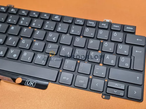 Dell Latitude 5420, 5430, 5421, 5431, 7420, 7420 2IN1, 7520, 7530 gyári billentyűzet (HU kiosztás, háttérvilágítással), fekete