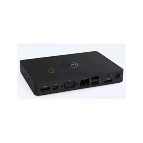 Dell WD15 USB-C használt dokkoló (HDMI, miniDisplayPort, VGA, LAN, USB), gyári 130W töltővel