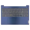 Lenovo IdeaPad 3-15ARE05 gyári billentyűzet modul (felső fedél, HU kiosztás), fekete-kék (5CB0X57554 )